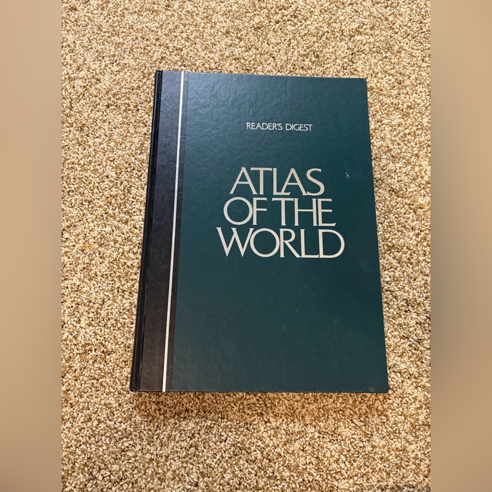 Reader’s Digest Atlas of the World – Hardcover